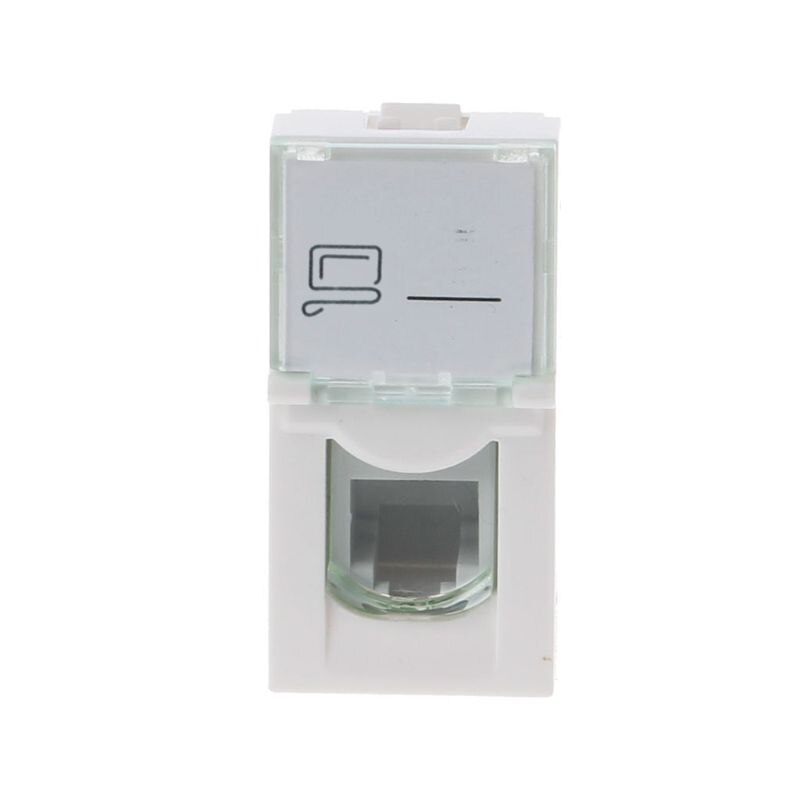 CAT6 Network Module Information Socket RJ45 8P8C Connector Adapter Keystone Jack Standard Wall Plate