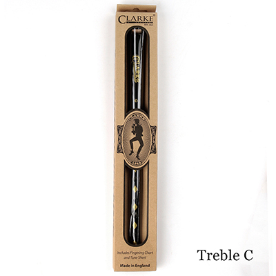 Traditionele Clarke Fluit Zwarte C/D Sleutel Whistle Ierland Muziekinstrument Ierse Fluitje Fluit Houtblazers Instrument Fluit: C Key