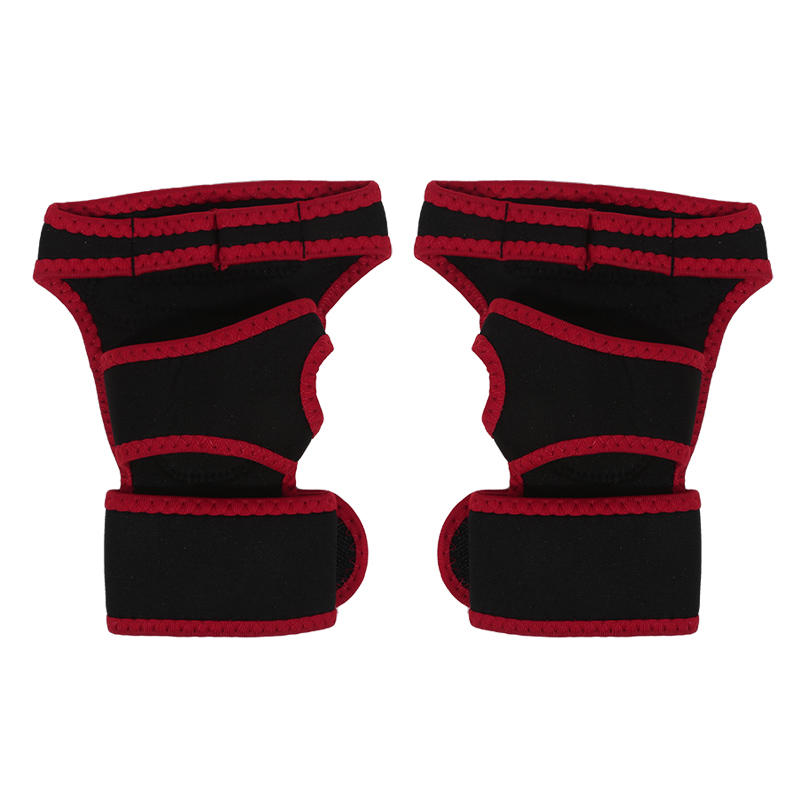 Gants d'entraînement d'haltérophilie avec Support de poignet pour hommes et femmes, gymnastique, Fitness, entraînement croisé, gant de protection de la paume des mains