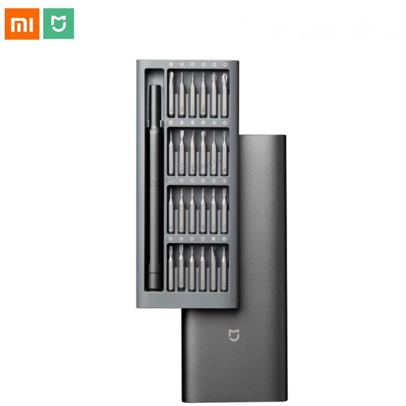 Originele Xiaomi Mijia Wiha 24 In 1 Precisie Schroevendraaier Kit 60HRC Magnetische Bits Schroevendraaier Reparatie Tools