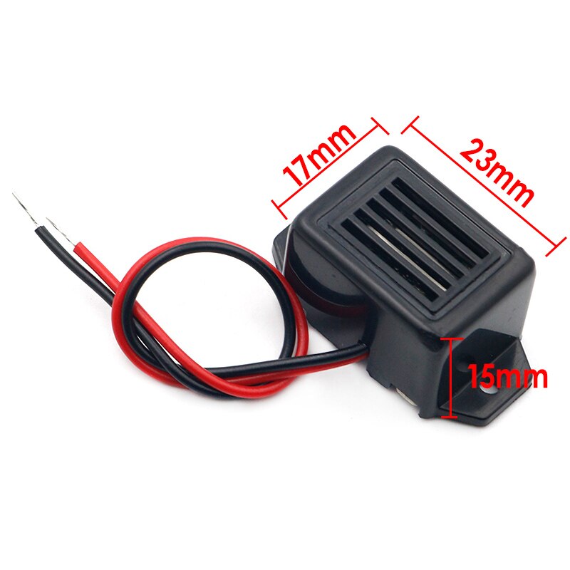 Alarm Buzzer DC 12V 85dB Mini Electronic Alarm Buzzers Constant Tone