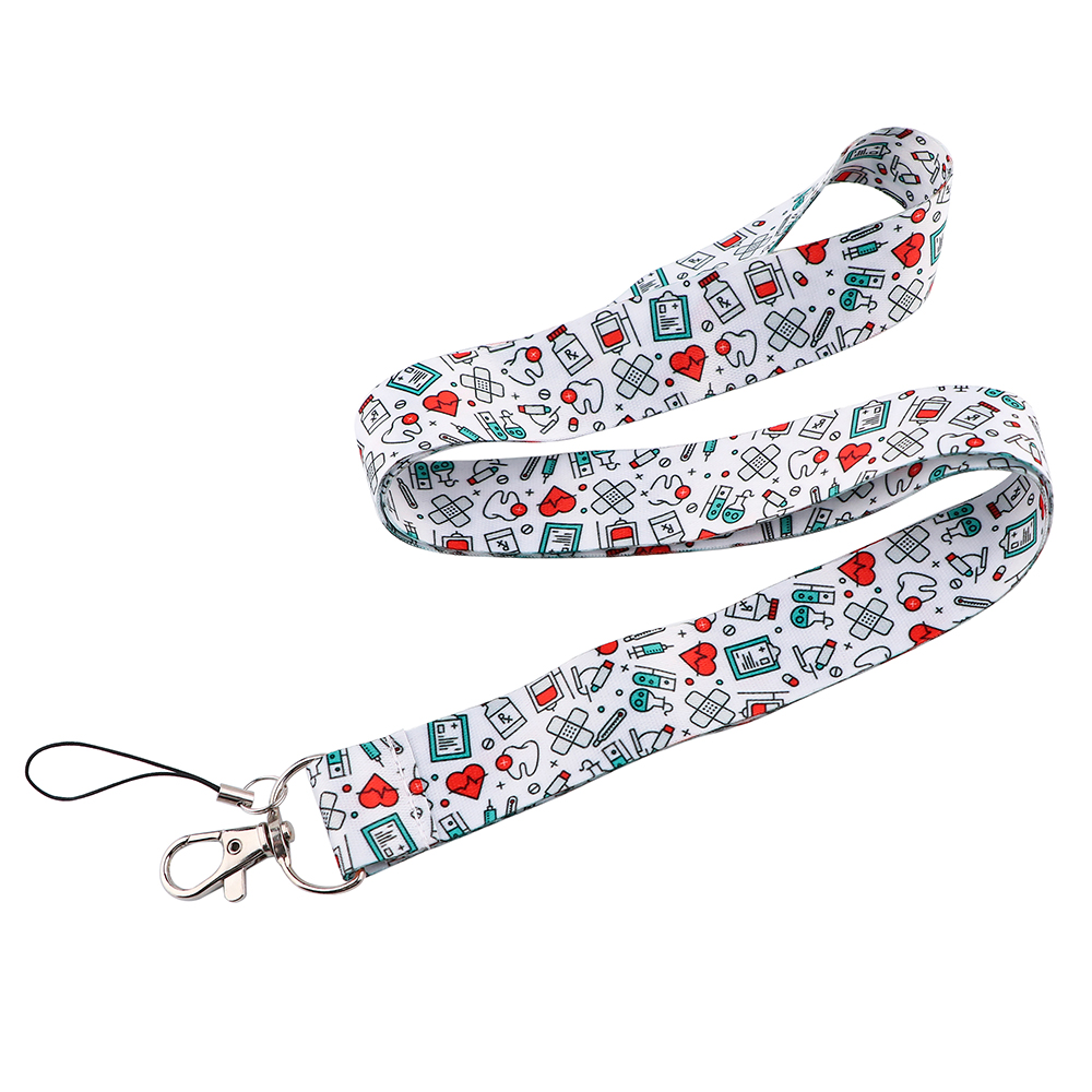 CB910 Menselijke Organen Lanyard Voor Key Camera Whistle Cool Id Badge Houder Mobiele Telefoon Neck Strap Opknoping Touw Arts Verpleegkundige: 6