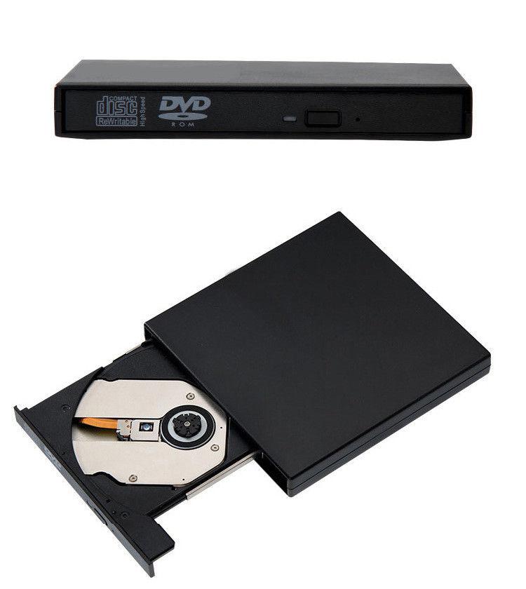 USB External DVD CD RW Disc Burner Combo Drive Reader For Windows 98/8/10 Laptop PC R20