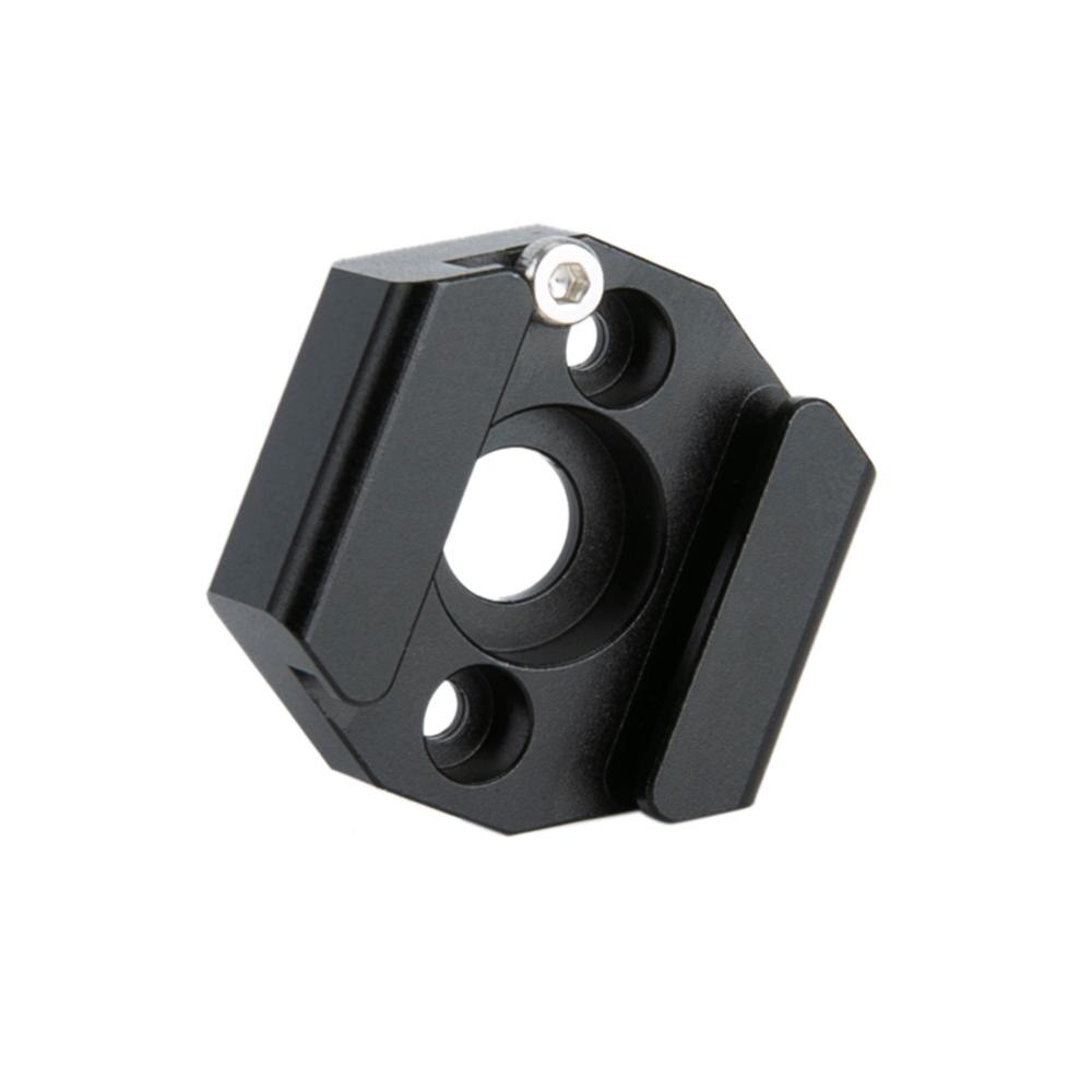 Niceyrig Koude Schoen Mount 1/4 "Schroef Camera Rig Shoe Voor Installeren Flash Led Licht Of Monitor Of Microfoon aluminiumlegering