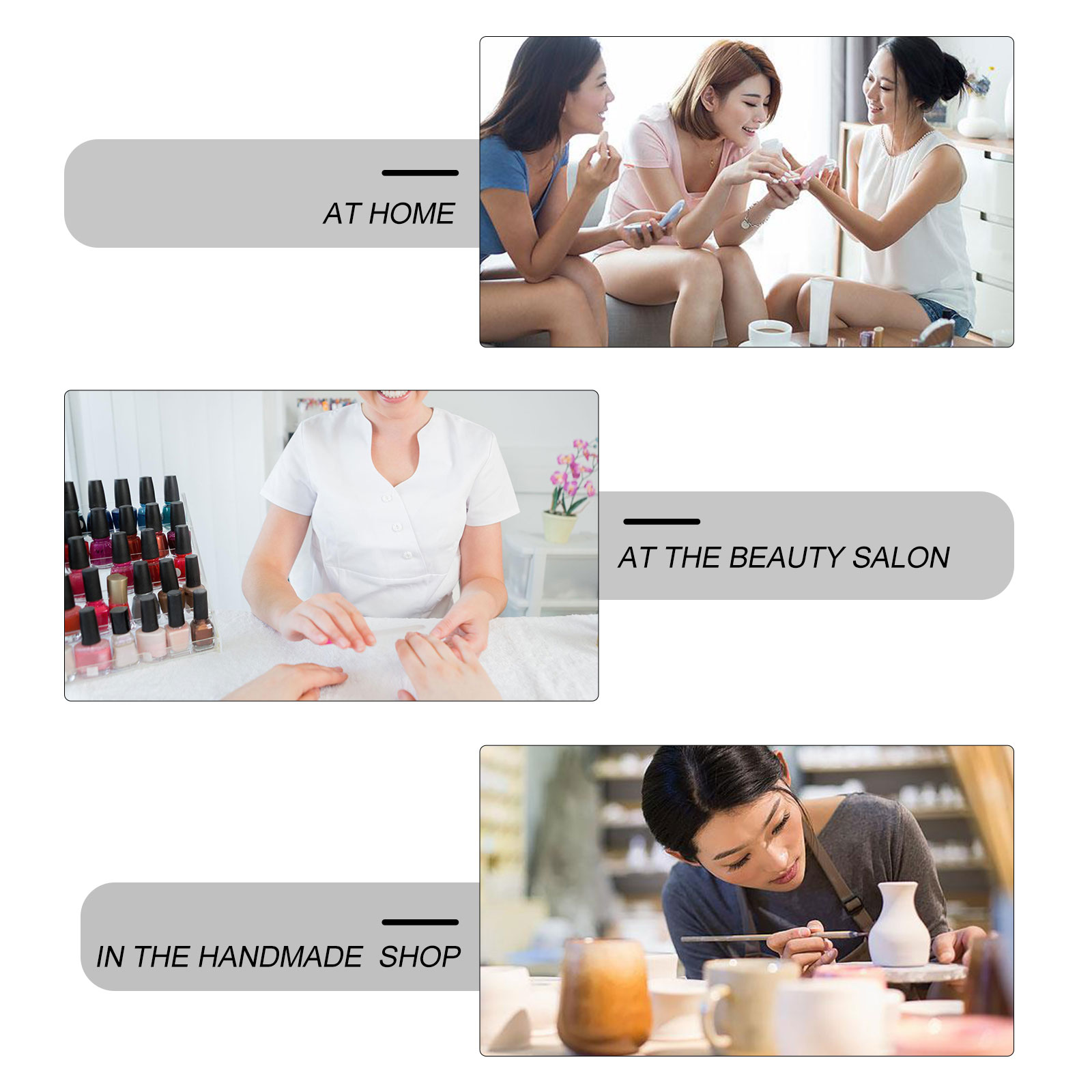 Acrylic Nail Art Train Mat Flexible Pad Template for Making Acrylic Fingernails