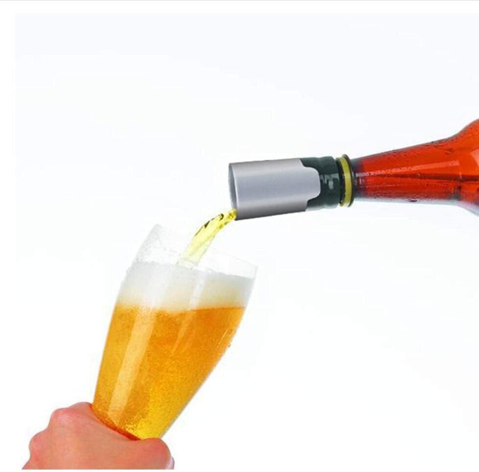 Beer Bubbler Household Supersonic Foaming Machine Portable Beer Foam Maker Sonic Foamer for Ice Beer