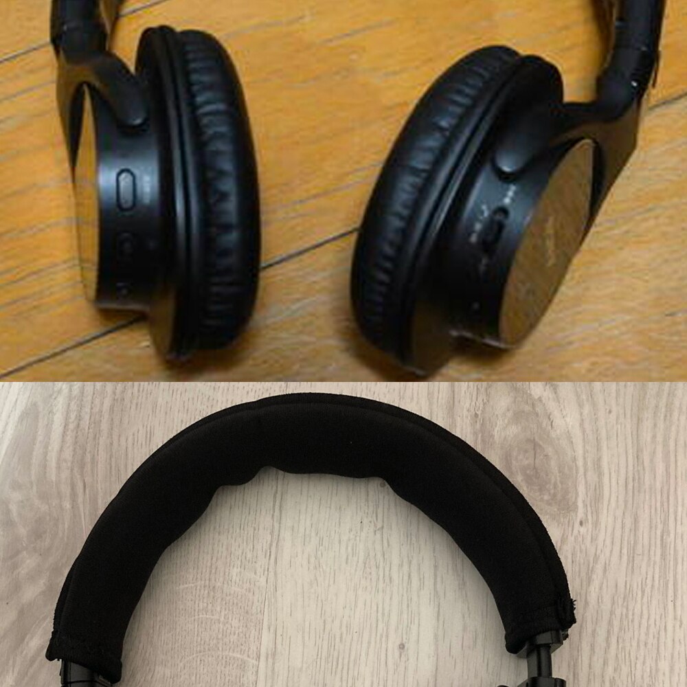 1 Set of Replacement Ear Pads Headband for SONY MDR-ZX750BN MDR-ZX750AP Earphone Earmuff Cushion Cover Bumper Sleeve