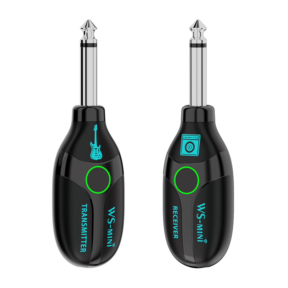 2,4g drahtloses Gitarren System Audio- Absender Empfänger drahtloses System für E-Gitarre/elektronische Tastatur/Bass: Ursprünglich Titel
