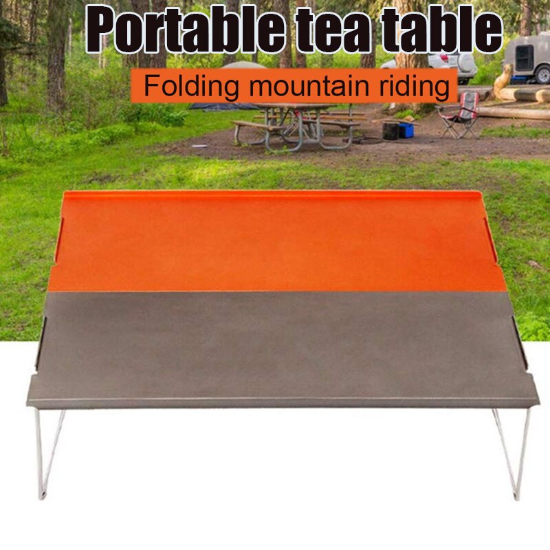 Mini mesas de Picnic ultraligeras, escritorio plegable portátil para exteriores, Camping, barbacoa, YS-BUY