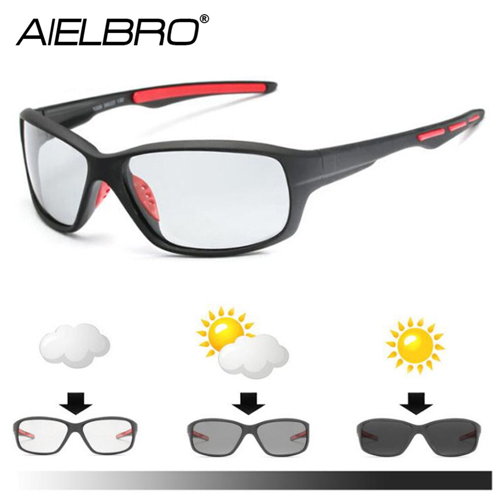 Fietsen Zonnebril Meekleurende Zonnebril Man Fietsen Bril Gepolariseerde Fiets Bril Gafas Ciclismo Polariserende Bril
