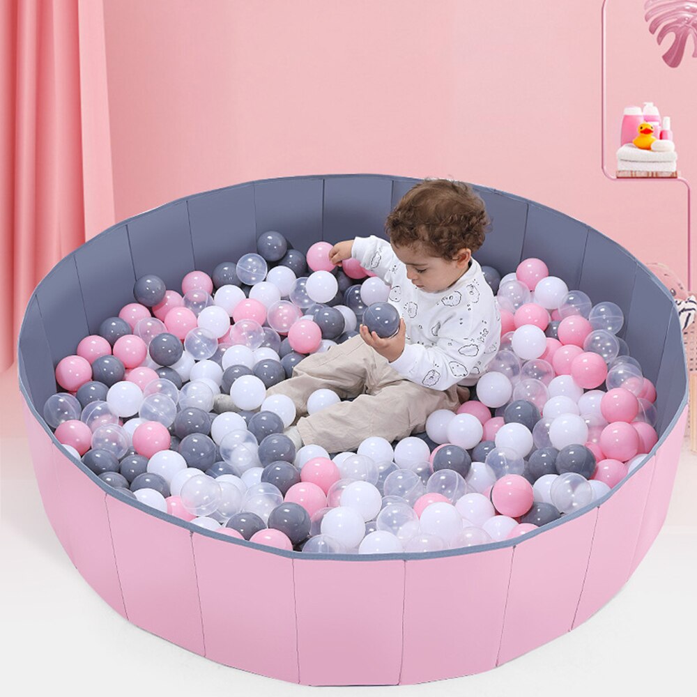 Piscina per bambini palla pieghevole Ocean Ball Pit piscina box giocattoli lavabile protezione pieghevole recinzione decorazioni per la camera dei bambini tappetino da gioco