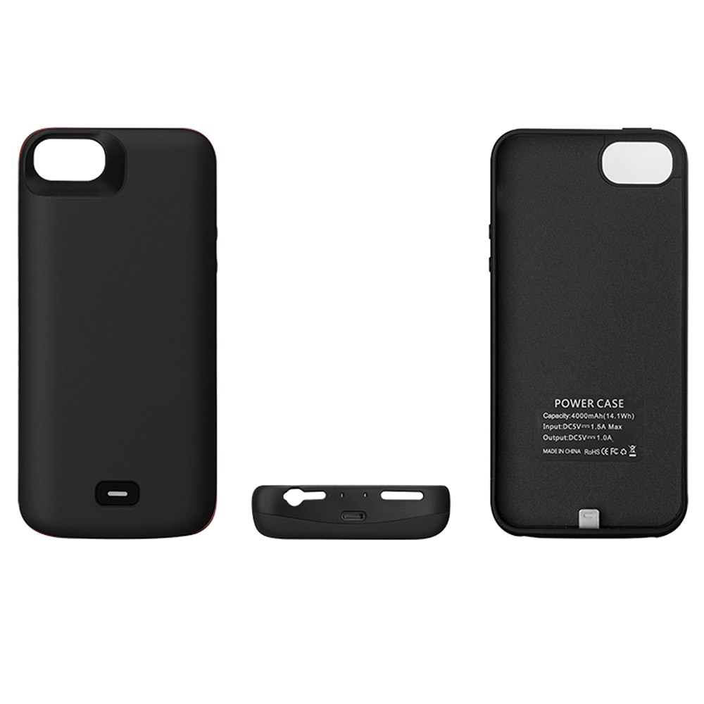 4000 Mah For iphone 5 5S SE Battery Charger Case Smart Phone Cover Power Bank For iphone 5 Battery Case