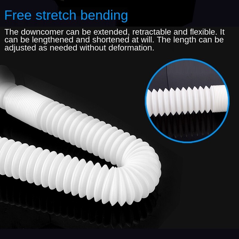 Urinal Drain Pipe Fittings Deodorant Universal Bathroom Wall-mounted Urinal Connecting Pipe Urinal Drain Pipe