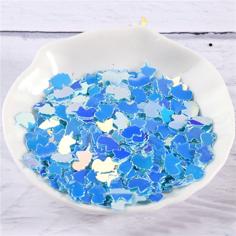 5*8mm eenhoorn hoofd nagel pailletten handleiding diy materiaal feestdecoratie pailletten pvc bulk pailletten kledingaccessoires  jj319