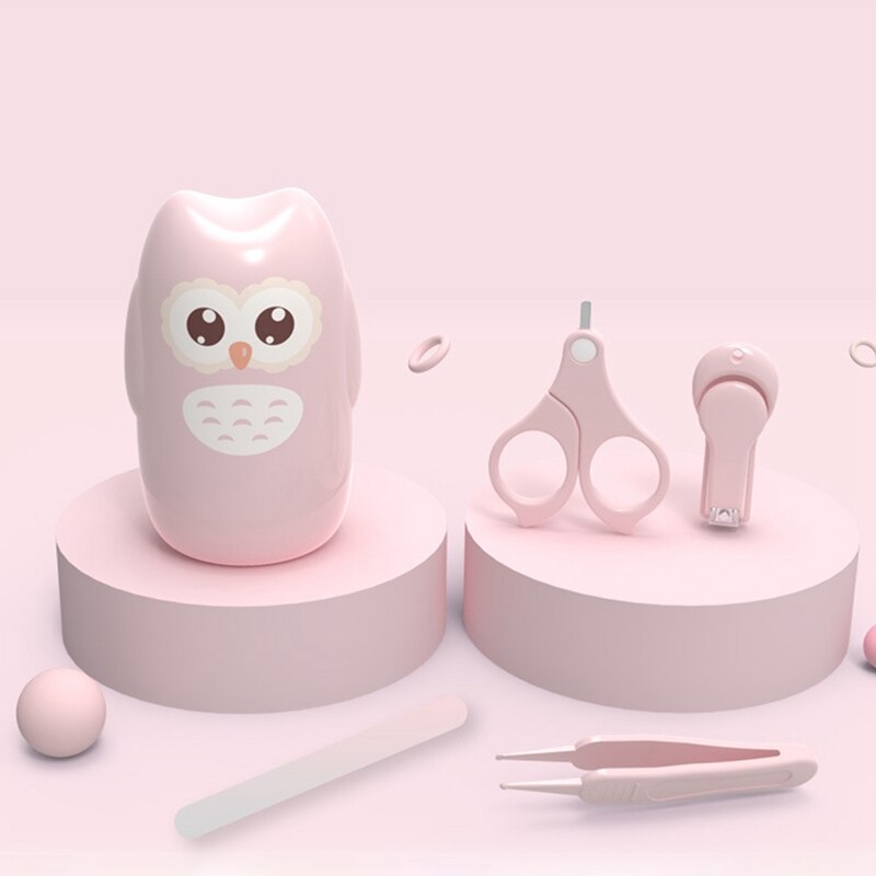 joli bébé soins des ongles ensemble enfant ciseaux pratique bébé coupe-ongles tondeuse pratique quotidien bébé ongles cisaillement Kit de manucure: Default Title