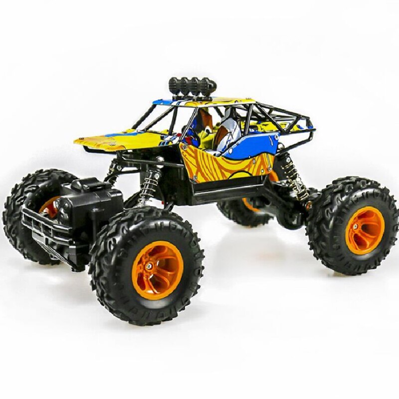 Agnicy Graffiti Klimmen Auto 1:16 Off-Road Voertuig Legering Klimmen Mountain Bigfoot Afstandsbediening Auto Model Kinderen Crossmotor