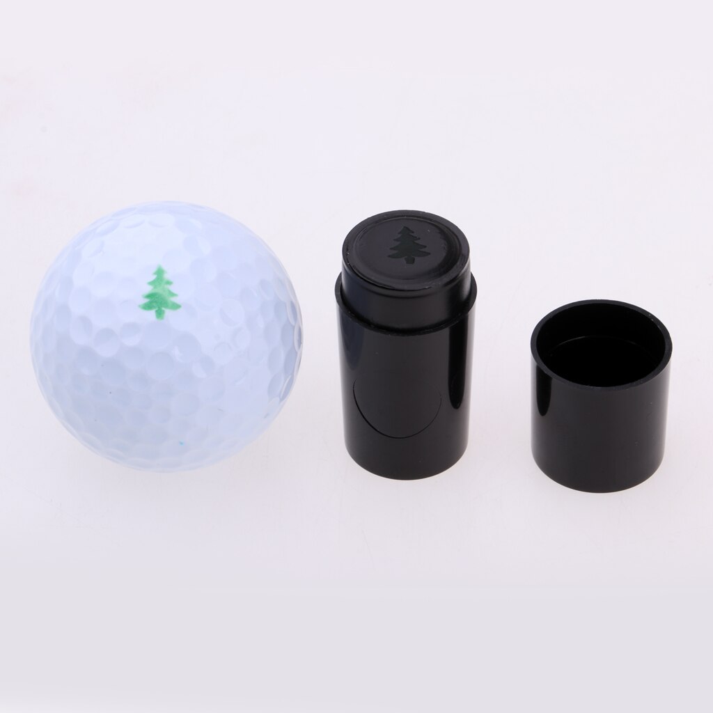 2 stk farvefast hurtigtørremærke stempelmarkør indtryksforsegling præmie golfklubtilbehør til glofter elevers golfbolde