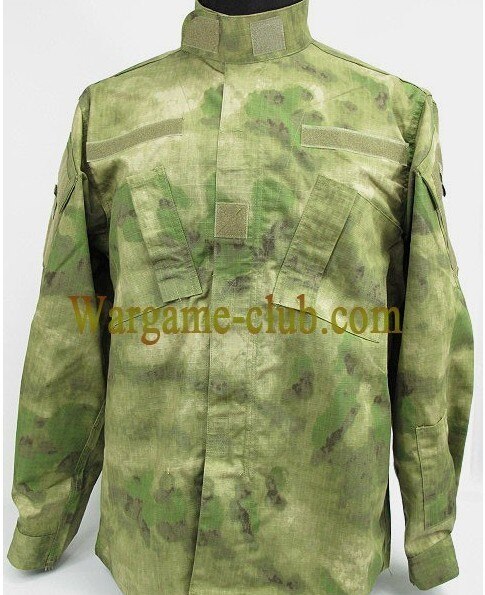 British woodland Camo AT AT FG ACU Digital Camo BDU Uniform Shirt Pants: ATFG / XL