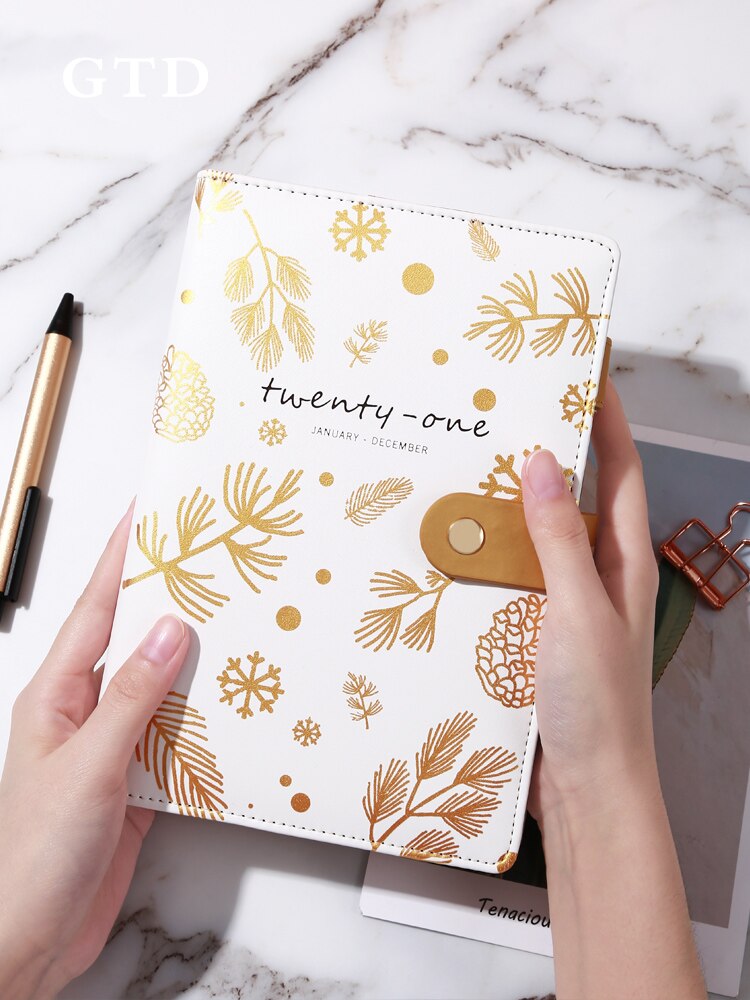 Schedule Calendar Book Time Management Daily Weekly Plan Notebook A5 SIZE