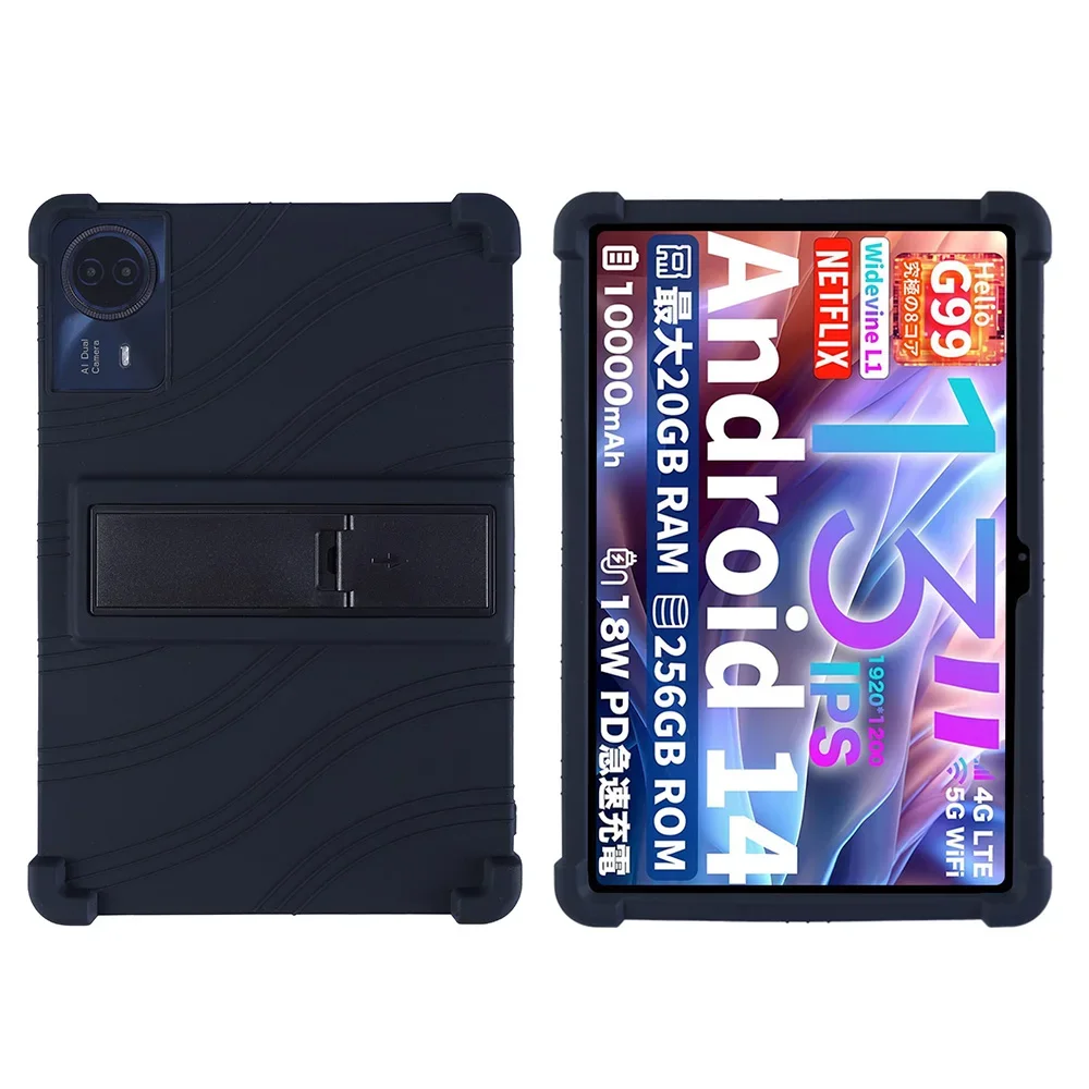 Teclast Tablet Case13-inch voor T65 Max Tablet Beschermhoes Houder Case Tablets Beugel: Zwart