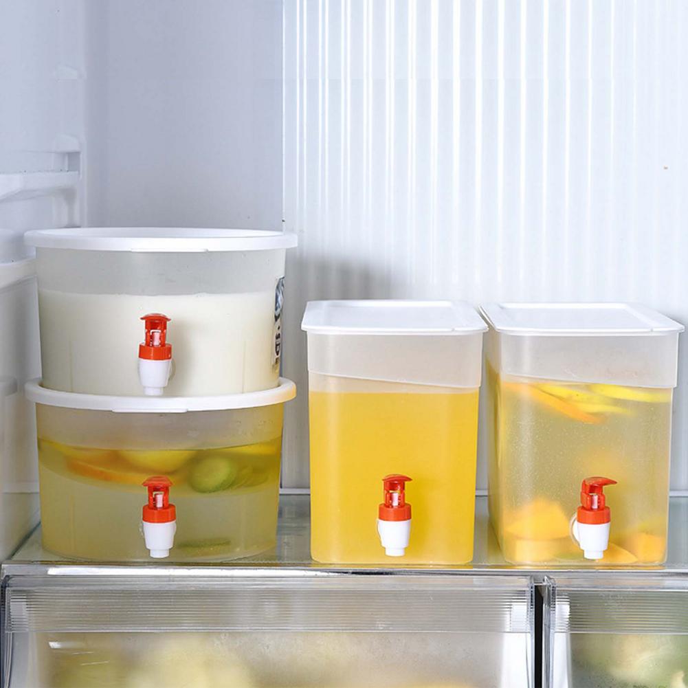 Drink Dispenser With Spigot Leakproof Plastic Water Container Cooling Large Beverage Dispenser Ideal For Juice Beer Ice