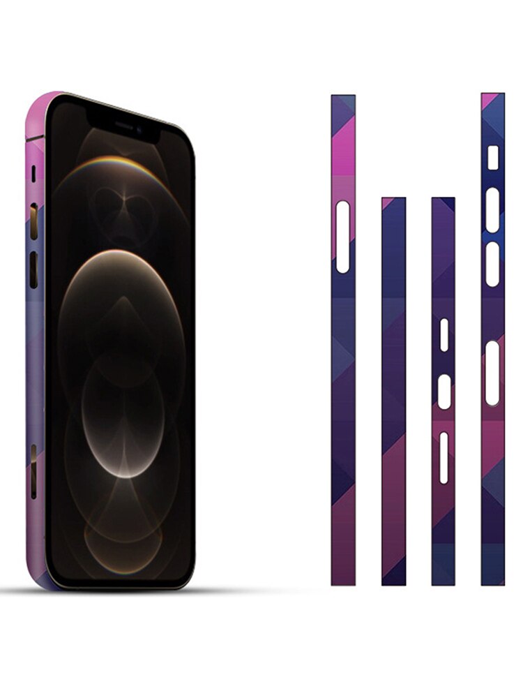 Side Beschermende Film Anti Scratch Rand Sticker Pvc Volledige Bescherming Scherm Grens Cover Voor Iphone 12 Voor 12 Pro Voor 12 Pro Max
