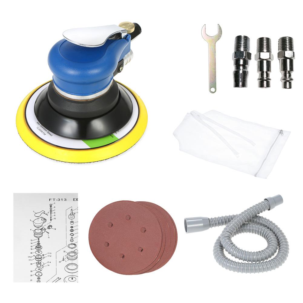 Car Polishing Machine Dual Action Pneumatic Sander Auto Paint Care Polishing Machine Sander Tool Car Polisher Waxing Machine