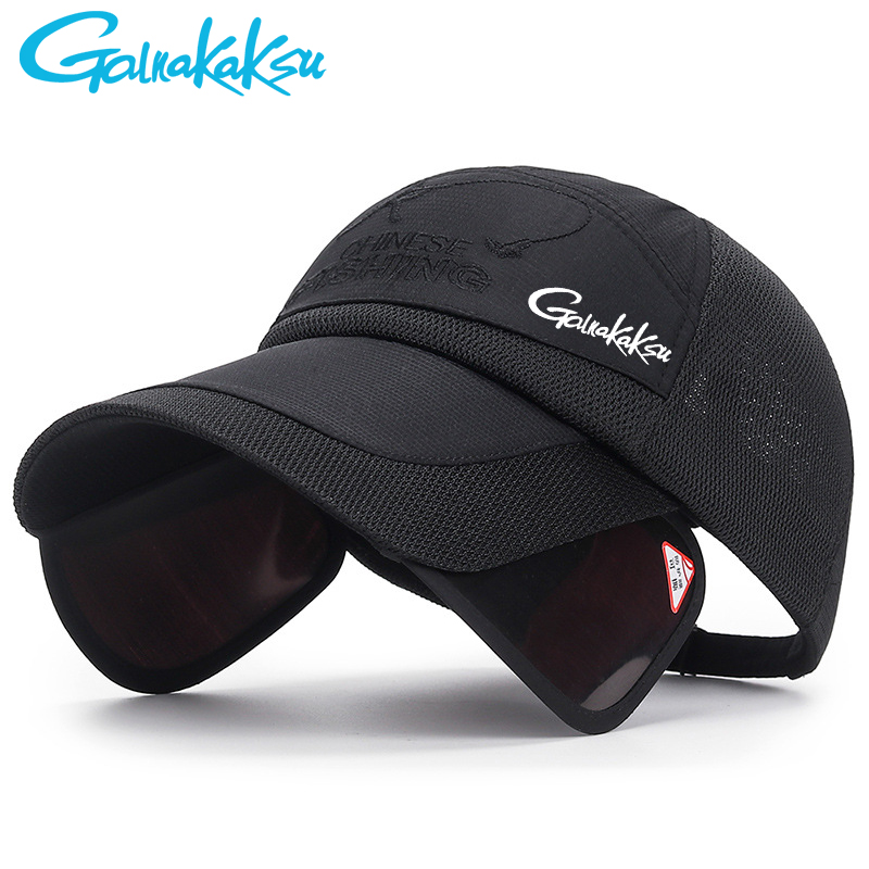 Fishing Sun Hat Sports Uv Protective Fishing Cap Travel Adjustable Breathable Mesh Outdoor Cycling Baseball Caps: SKY BLUE