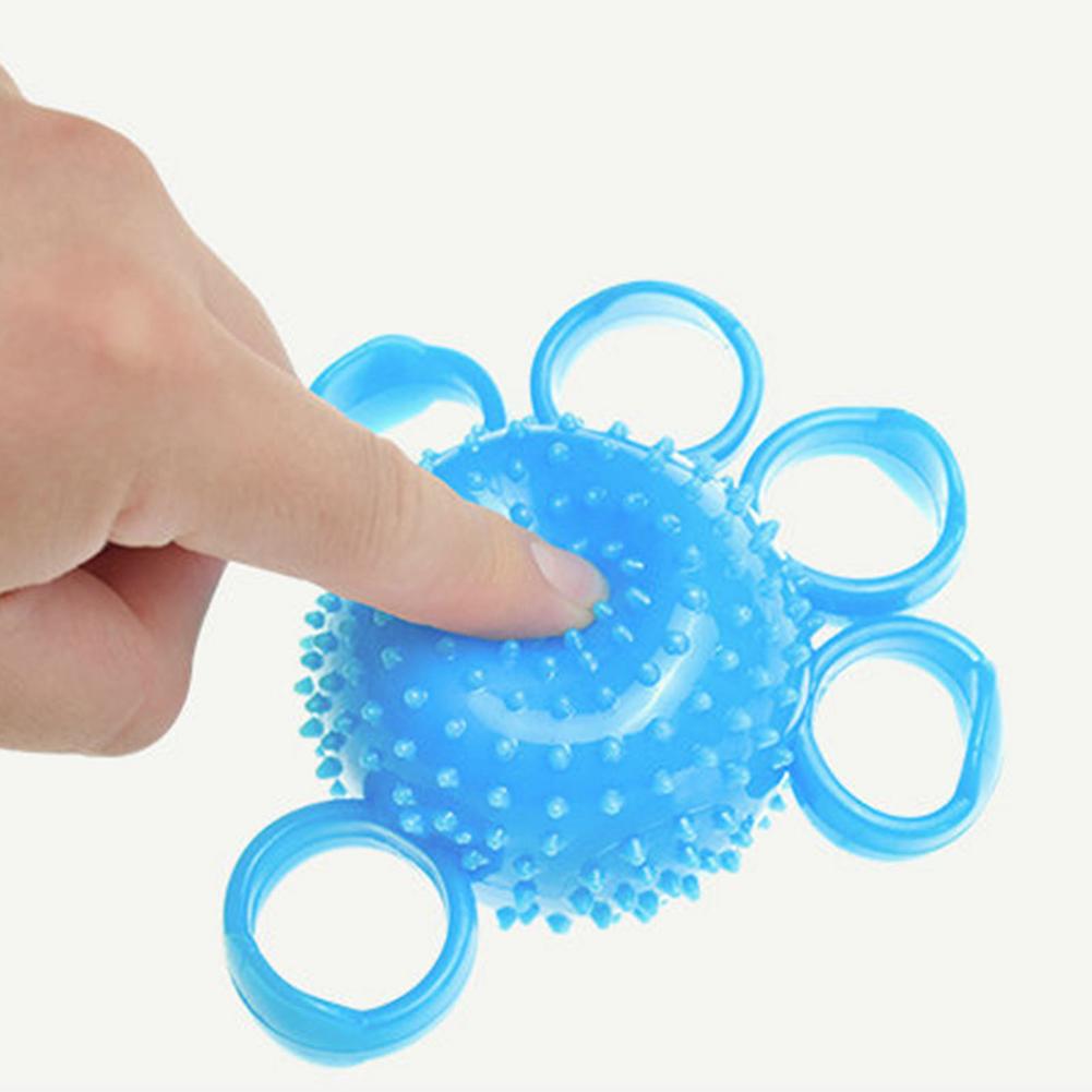 Vijf Vinger Hand Grip Bal Spier Power Oefening Fitness Sterkte Herstel Grip Bal