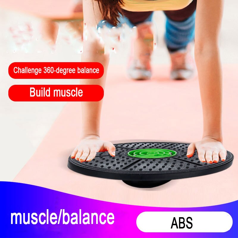 Balance Board 360 Degree Rotation Disc Round Waist Twisting Exerciser Fitness Equipment Waist Twisting Disc fitness equipment