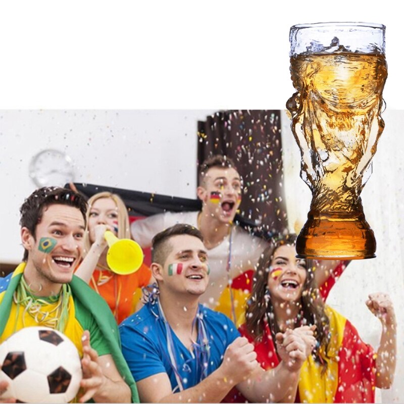 Voetbal Wk Creatieve Mok Beer Cup Glaswerk Drinkware Home Living Gadgets Mode 350Ml