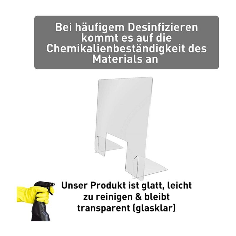 Aivastussuoja  - 16 "w  x 16 " t akryyli jakaja suoja este kilpi kassa