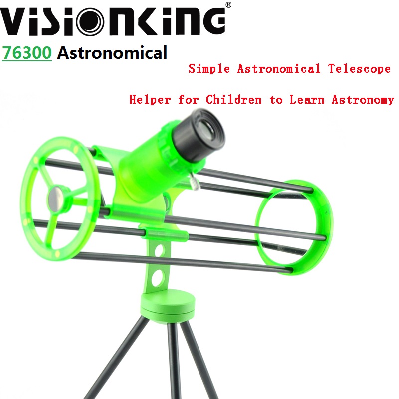 Visionking 76300 Astronomical Telescope Space Newtonian Reflector Child Sky Observation Science Experiment Simulate