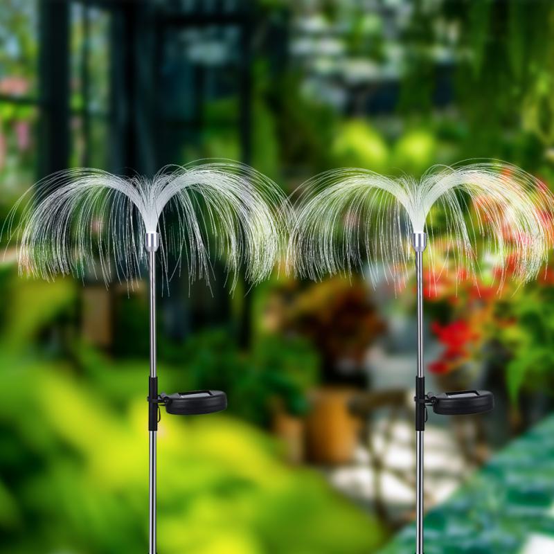 LED Solar Kwallenlamp - 60cm - Kleurwisselend - Tuin Pad Straat Decoratie Buiten