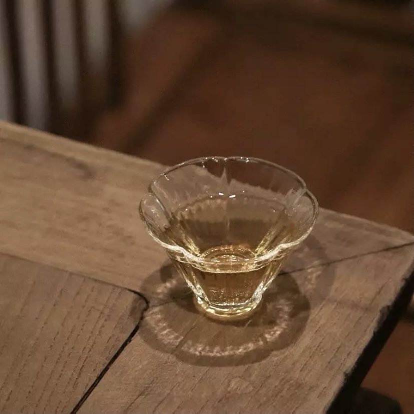 tea ceremony чай Glass tea making bowl drainage bowl tea making utensil green tea Japanese style fair cup tea set tea ware set: MULTI