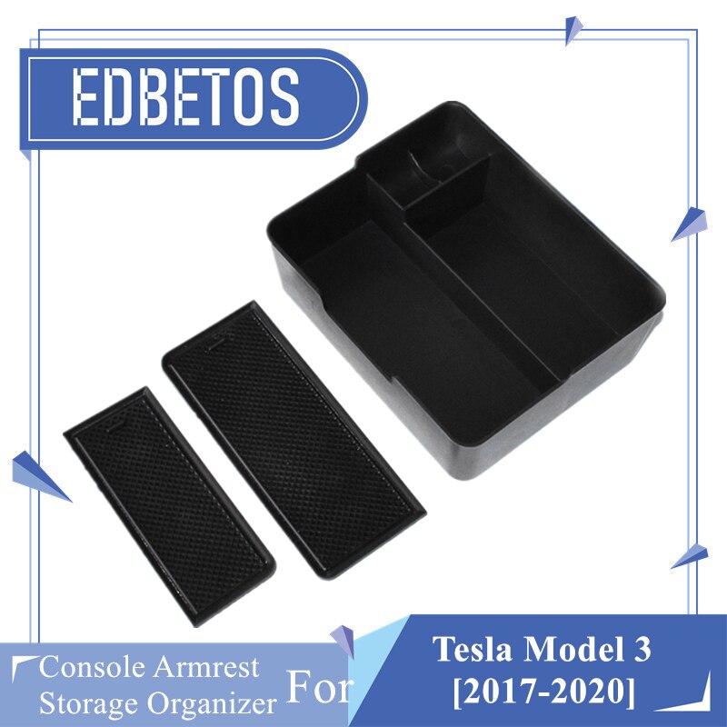 Center Concole Organizer Tray Voor Tesla Model 3 Armsteun Doos Console Houder Lade Auto Organizer Accessoires