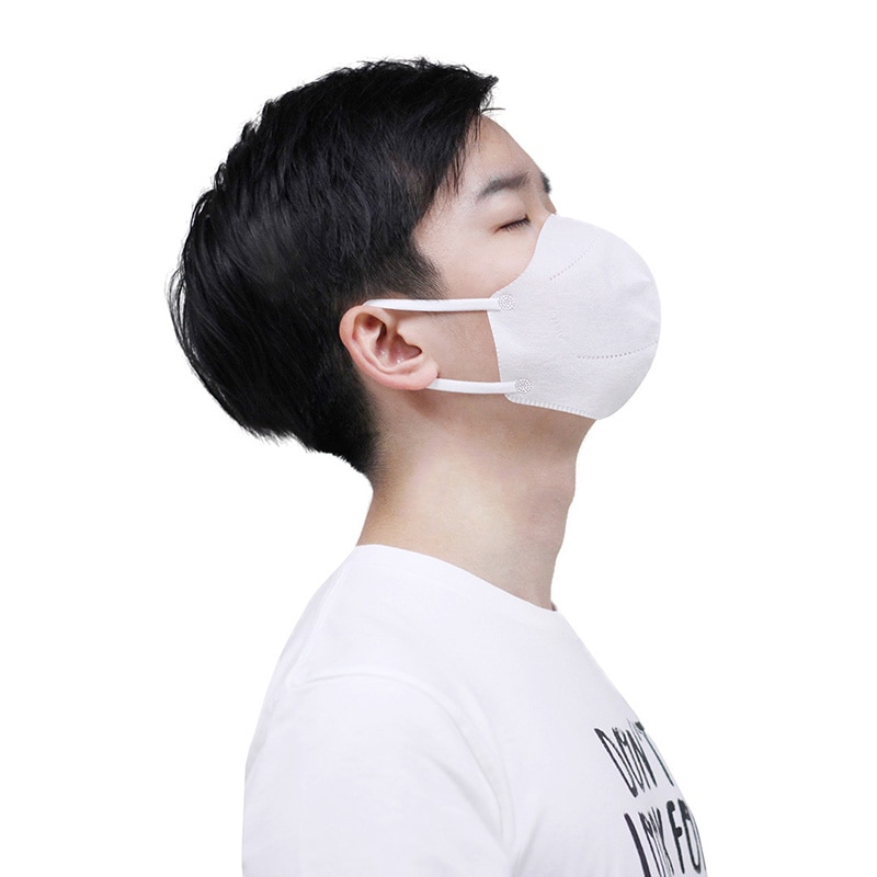 20 pièces/lot Xiaomi Mijia Airpop 0.4mm mince lumière Air usure masque confortable 2.3g masque élastique oreille cintre pour quotidien Pollen poussière H20