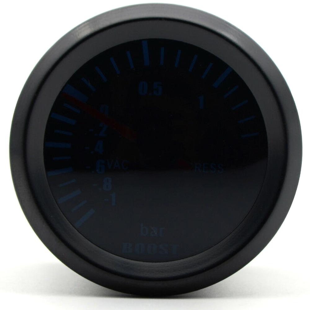 12V 52Mm Led Turbo Boost Druk Vacuum Gauge Meter Hoge Nauwkeurigheid Eenvoudige Bediening Psi Rook Gezicht Tin auto Accessoires