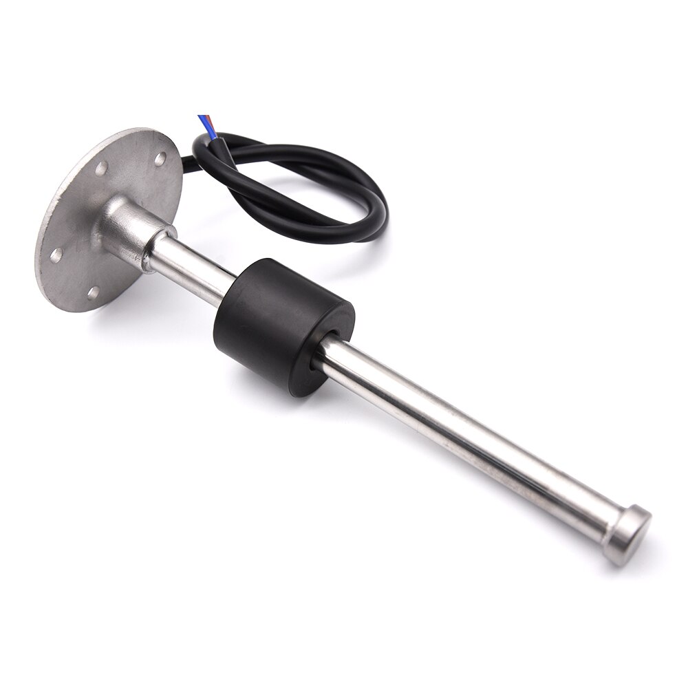 2 In 1 LCD Fuel Gauge Voltmeter with Fuel Float Sensor 0-190ohm for 12V Car Truck Motorcycle Oil Tank Level Sensor 100-600MM