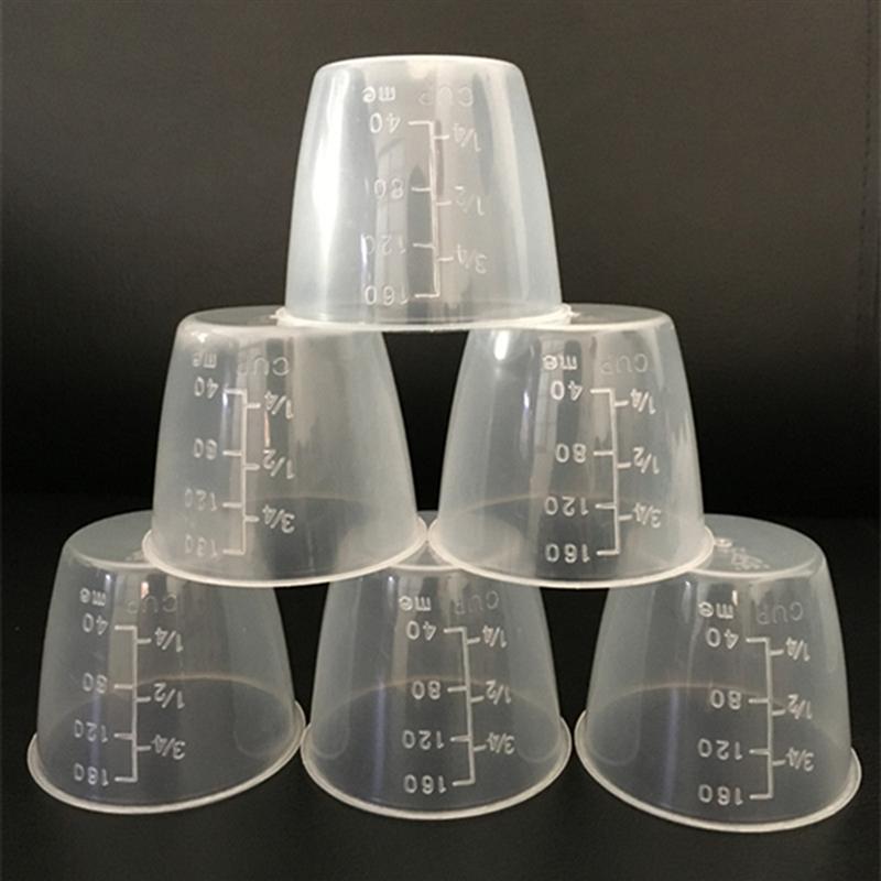 10Pcs 160Ml Food Grade Plastic Rijst Maatbeker Rijstkoker Meting Tools Voor Droog En Vloeibare Ingrediënten