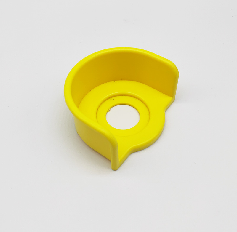 22mm Emergency Stop Push Button Switch Protection Guard Cover Transparent Button Switch Protector Box: Orange