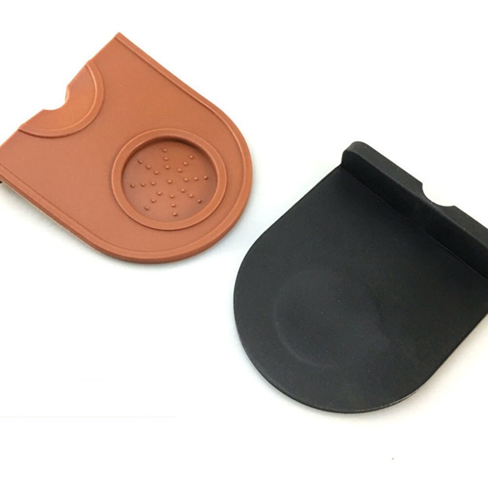 Anti-skli matte espresso latte art penn tamper tamping holder pad slipe matte hjørnematte barista kaffe te bar verktøy