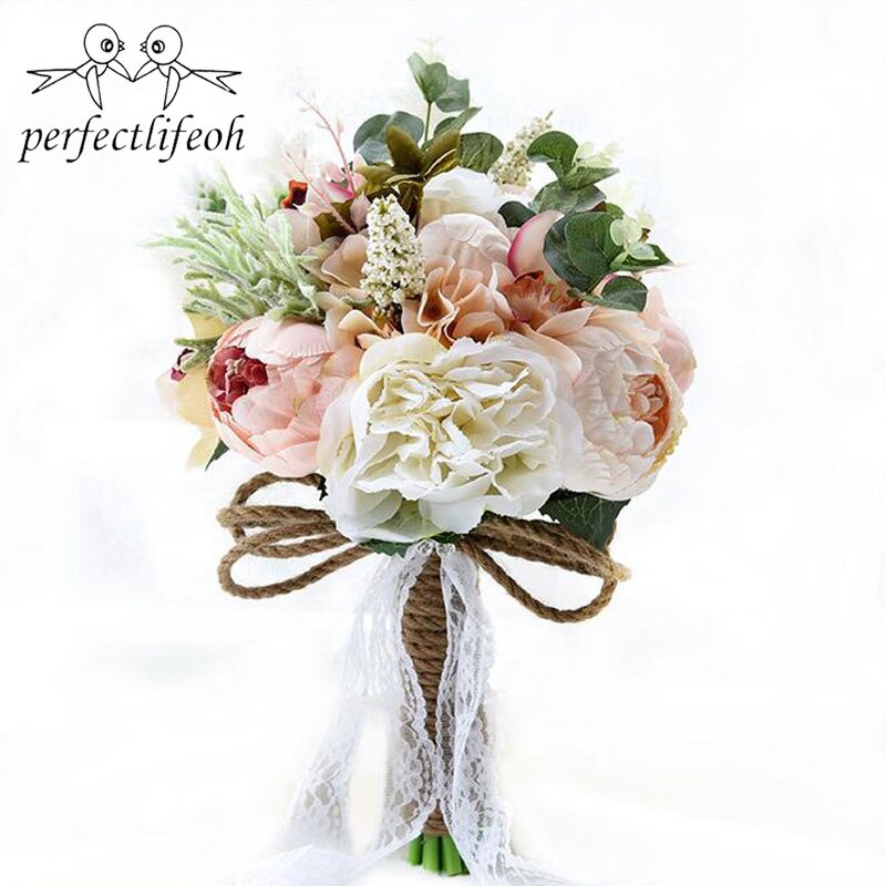 Artificial Bouquets De Casamento Para Noivas Fora Do Laço Flores Do Casamento Broche Bouquet Bouquets De Mariage