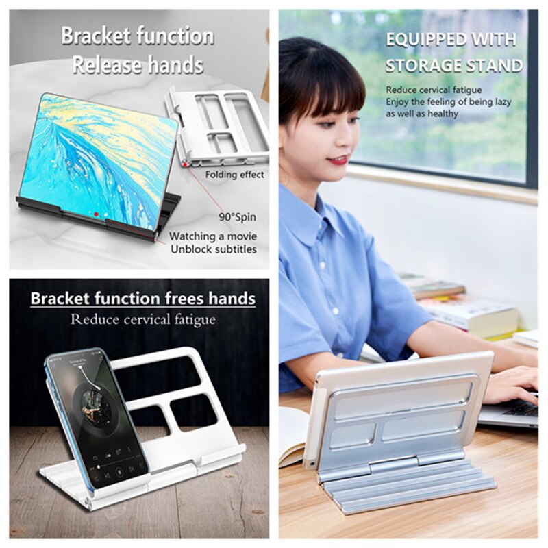 Universal Desktop Holder Tablet Stand Portable Desktop Mobile Phone Rack For Most Of Device Accessories Desktop Holder Bracket