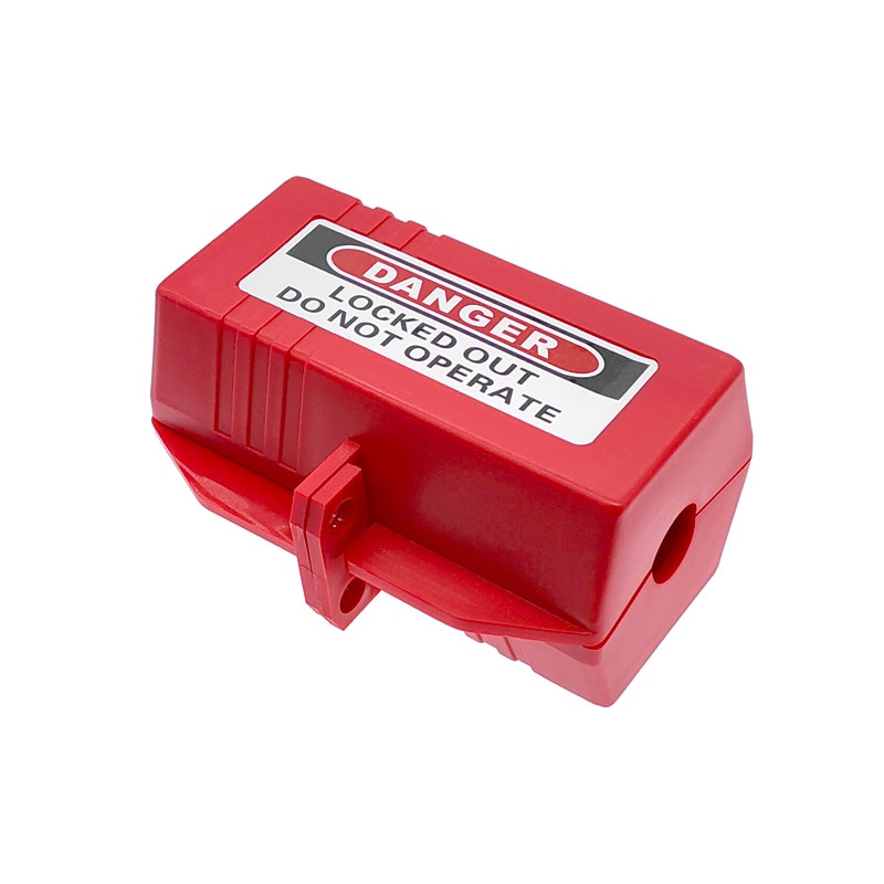 Plug lock box middle household plug industrial plug lockout device safety tool appliance plug box lock