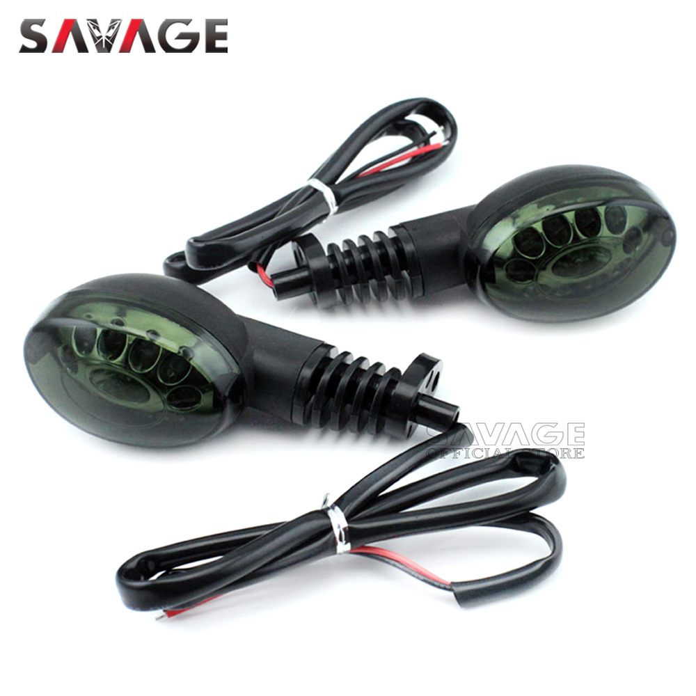 Turn Signal Indicator LED/Bulb For KAWASAKI NINJA 250R Vulcan S 650 KLX250S KLX 250/150/125 D-TRACKER Motorcycle Light Lamp Lens