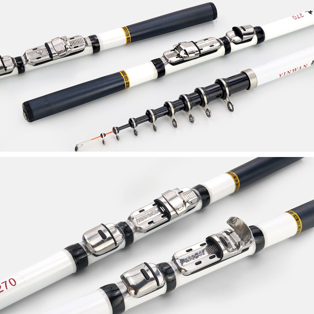 Carp Fishing Rod 1.5M-3.0M Feeder Hard Carbon Fiber Telescopic Light Portable Travel Spinning