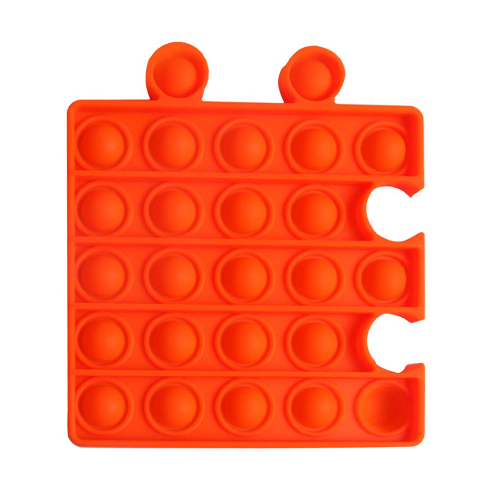 Gitarre-form Autismus Sensorische Spielzeug Weichen Vent Stress Relief Squeeze Spielzeug Lustige Push Blasen Fidget Stress Reliever Desktop Zappeln: 12