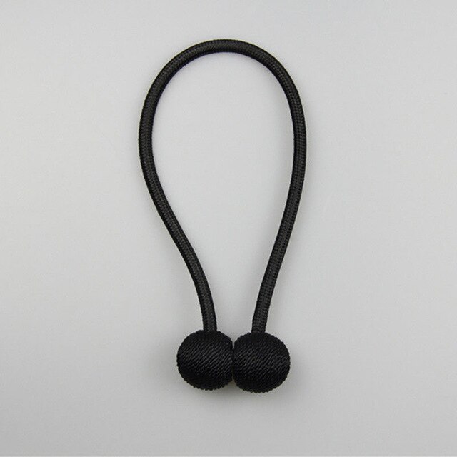 1Pc Pearl Magnetic Ball Curtain Tie Rope Backs Holdbacks Buckle Clips Accessory Rods Accessoires Hook Holder Home Decorations: 7