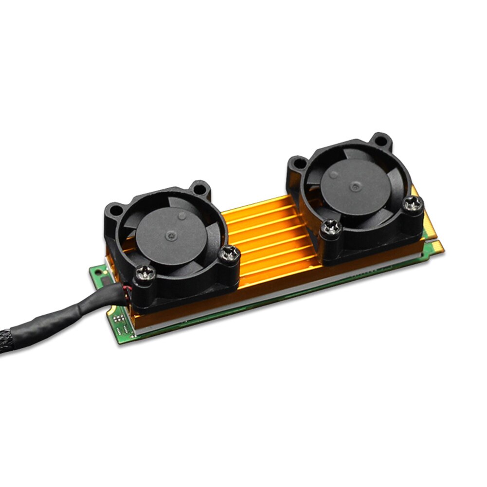 M.2SSD Hard Disk Radiator Fan Mini Mute Lightweight 3P Power Supply Port Heat Sink EM88: D